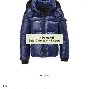 S13 Kids Navy Puffer Jacket